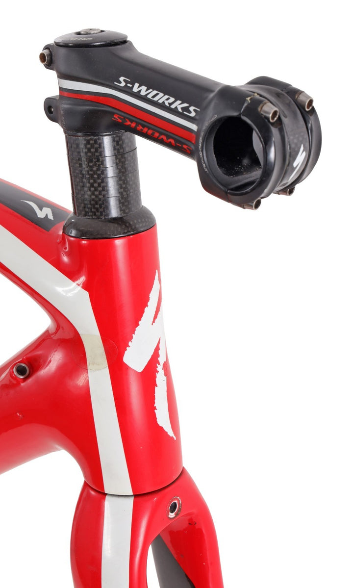 Specialized S-Works Tarmac SL4 Carbon Road Bike Frameset 54cm FLO RED 11r 2012