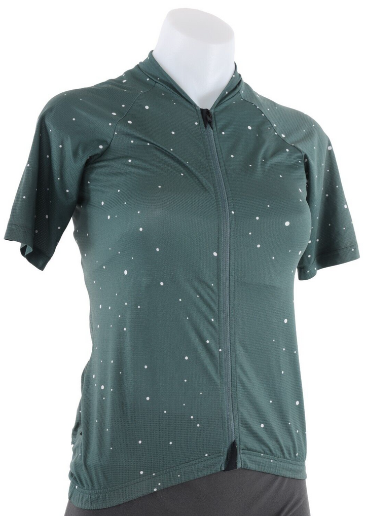 Velocio Women Ultralight Short Sleeve Jersey SMALL Green Road Bike Gravel CX MTB