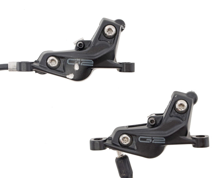 SRAM G2 RSC Mountain Bike Hydraulic Disc Brake Set Levers + 4 Piston Calipers