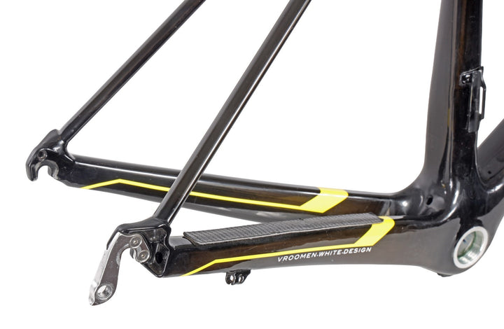 Cervelo R3 SL Carbon Road Bike Frameset 51cm Ltd Edit TdF BLK/YELLOW Rim QR 2009