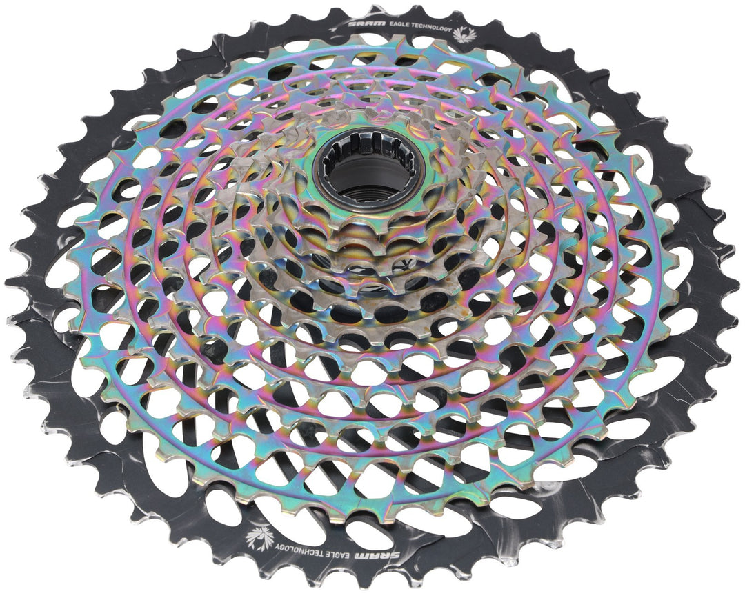SRAM XX1 Eagle XG-1299 AXS 12 Speed Mtn Bike Cassette 10-50T Oil Slick XD 500%