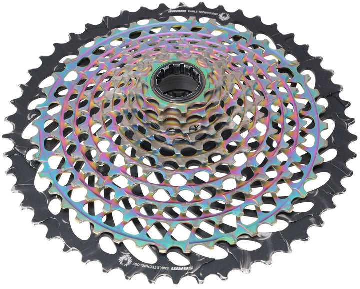 SRAM XX1 Eagle XG-1299 AXS 12 Speed Mtn Bike Cassette 10-50T Oil Slick XD 500%