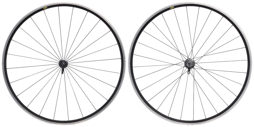 Mavic CXP 22 Alloy Road Bike Clincher Wheelset 700c Shimano 10 Spd QR Rim Brake