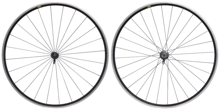 Mavic CXP 22 Alloy Road Bike Clincher Wheelset 700c Shimano 10 Spd QR Rim Brake