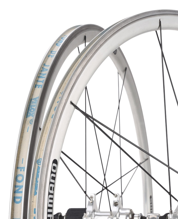 Shimano WH-6500 Alloy Clincher Road Wheelset 10 Spd 700c Rim Brake QR Aero
