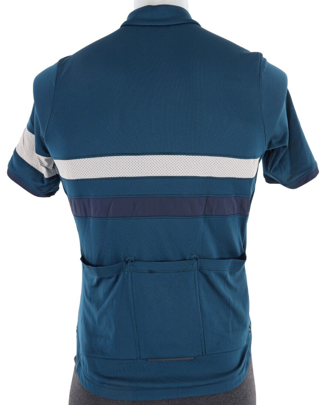 Rapha Brevet Lightweight Short Sleeve Jersey Men MEDIUM Blue Road Bike Gravel CX