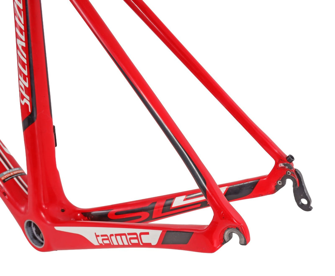 Specialized S-Works Tarmac SL4 Carbon Road Bike Frameset 54cm FLO RED 11r 2012