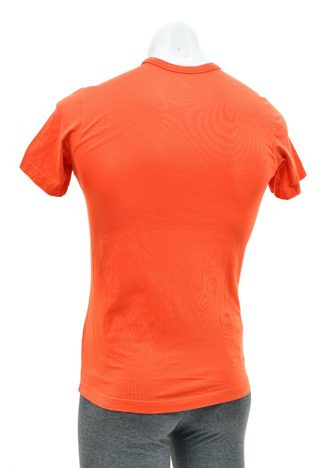 Rapha Logo T-Shirt Men X-SMALL XS Orange Cotton Short Sleeve Lifestyle Bike