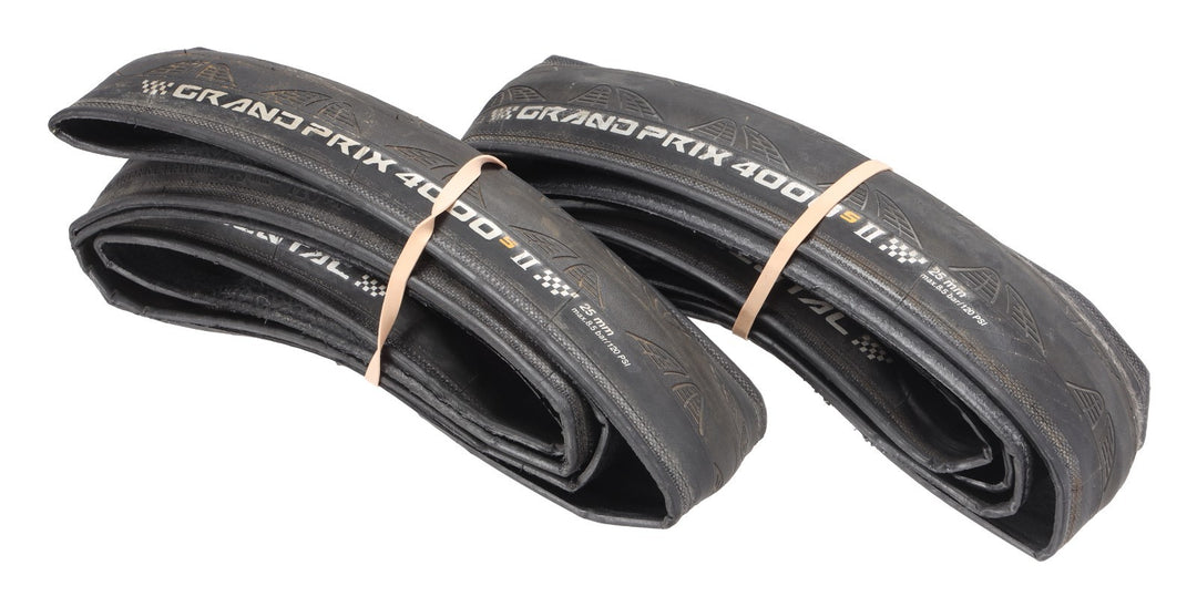 Continental Grand Prix 4000 S II Clincher Road Bike Tires 1 PAIR 700 x 25c Race