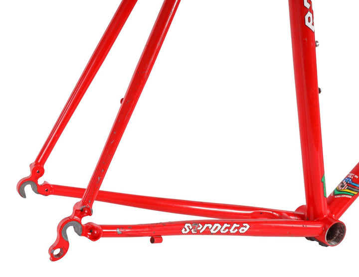 Serotta Classique Steel Road Bike Frameset 60cm Carbon Fork RED 700c Reynolds