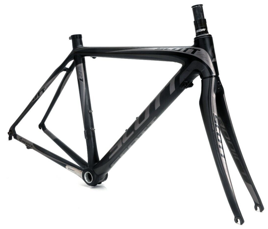 Scott Addict R1 Carbon Road Bike Frameset 49cm X-SMALL Race 2011 ***FOR REPAIR**