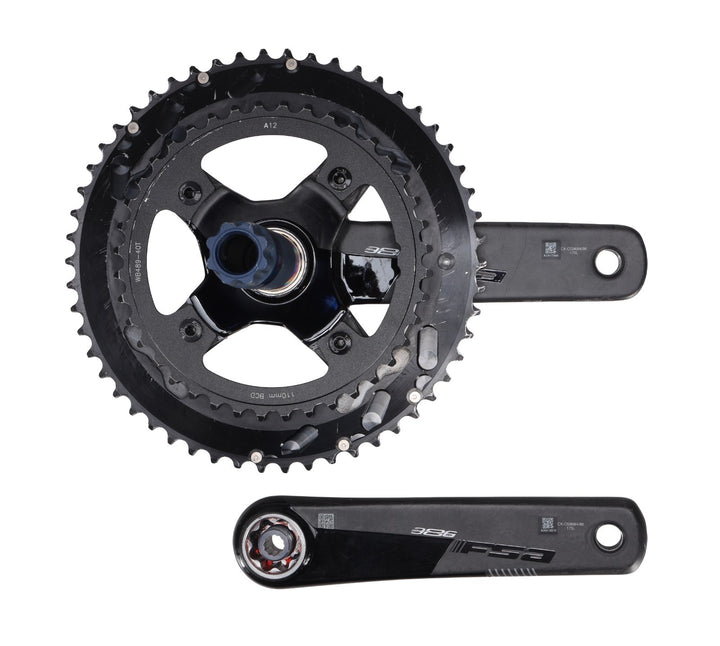 FSA SL-K Light Carbon Road Bike Crankset 2 x 11s 175mm 54/40T 110 BCD BB386EVO