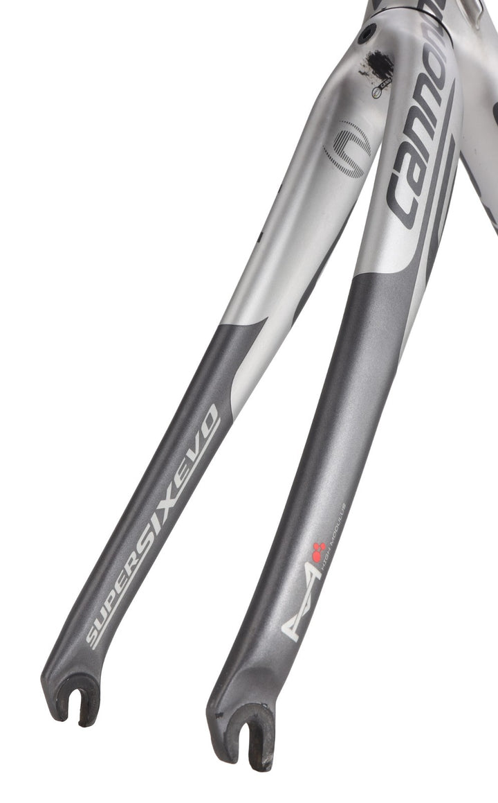 Cannondale SuperSix EVO Hi-MOD Carbon Road Frameset 58cm Silver 700c Rim QR 2015