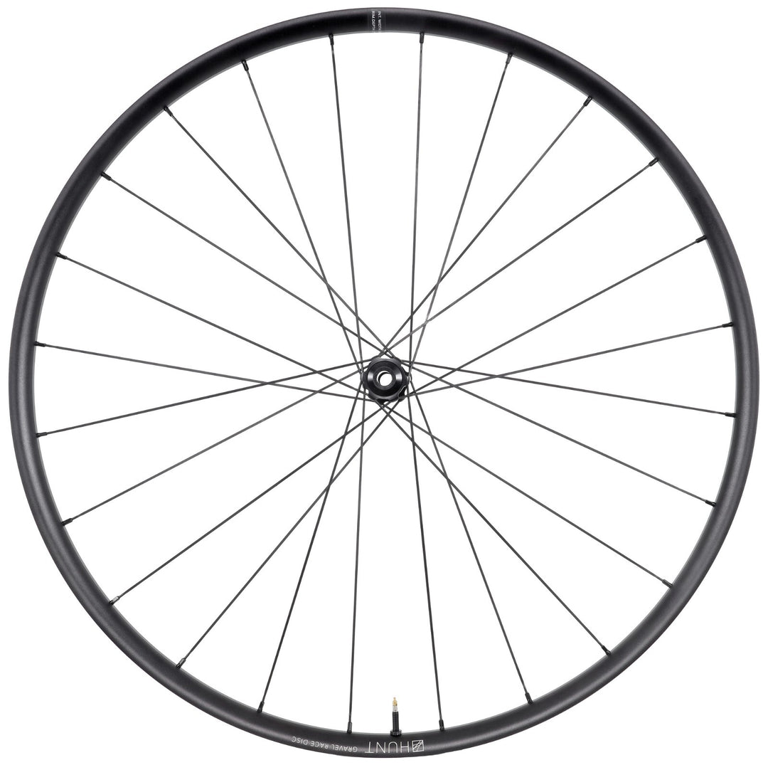 HUNT Gravel Race Alloy CL Disc Tubeless 12x 100mm FRONT Wheel 700c Road Bike CX