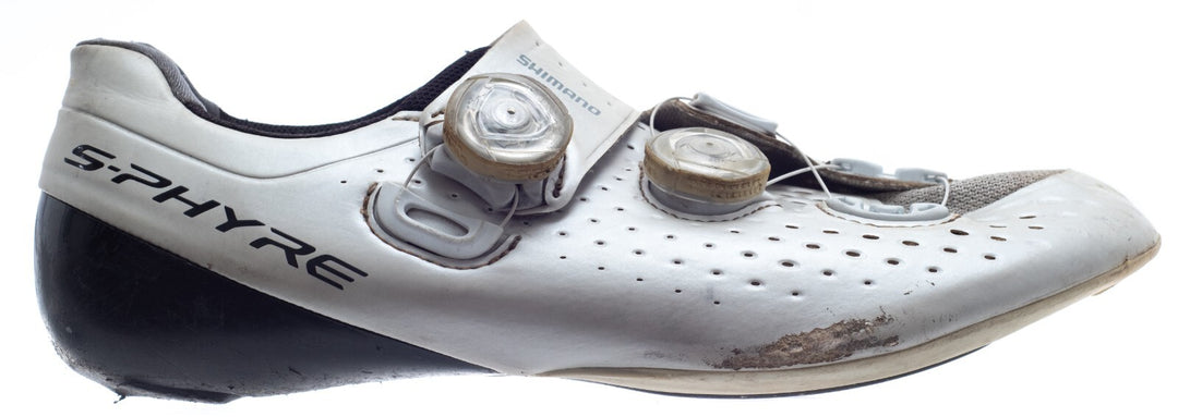 Shimano S-Phyre RC900 Carbon Road Bike Cycling Shoes EU 39 US Men 5.8 WHITE BOA