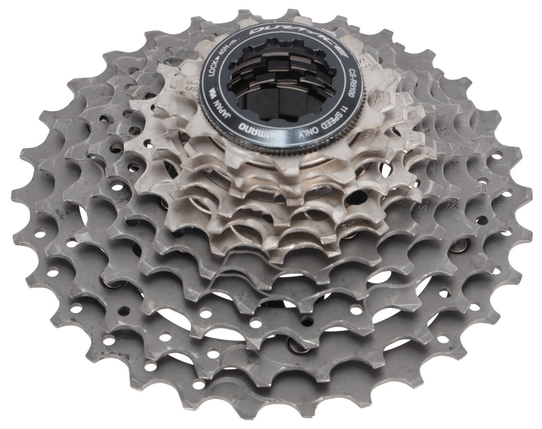Shimano Dura-Ace CS-R9100 11 Speed Road Bike Cassette ​​11-30T Titanium