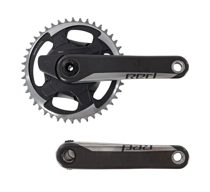 SRAM Red D1 AXS 1x 12s Carbon Power Meter Crankset 172.5mm 44T DUB SL Quarq Bike