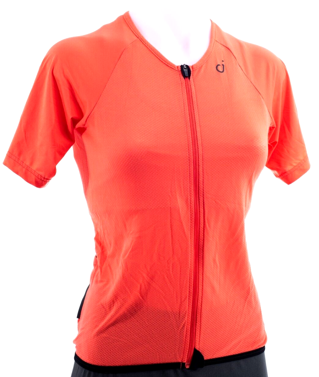 Velocio Women Radiator Mesh Short Sleeve Jersey MEDIUM Coral Road Gravel Bike