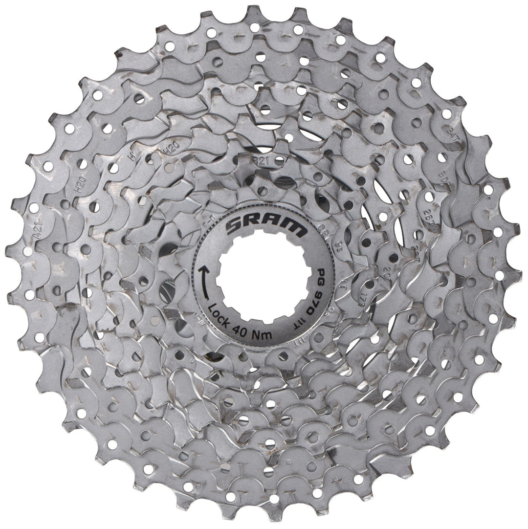 SRAM PG 970 9 Speed Mountain Bike Cassette 11-34T Steel Vintage MTB Shimano HG
