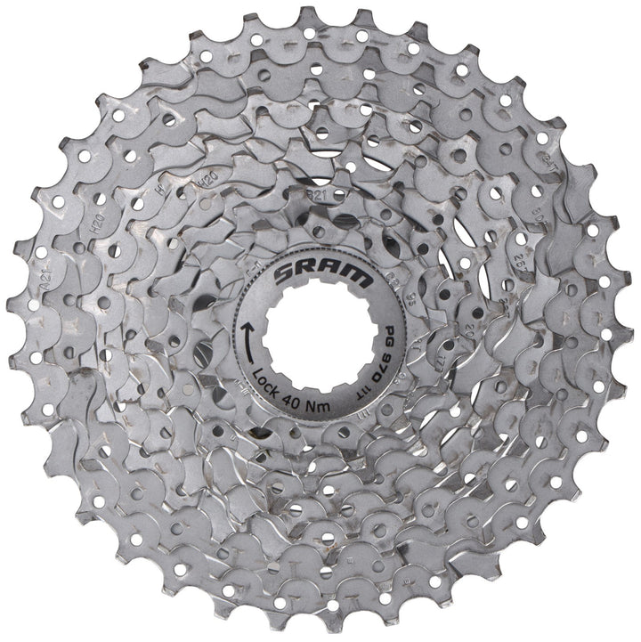 SRAM PG 970 9 Speed Mountain Bike Cassette 11-34T Steel Vintage MTB Shimano HG