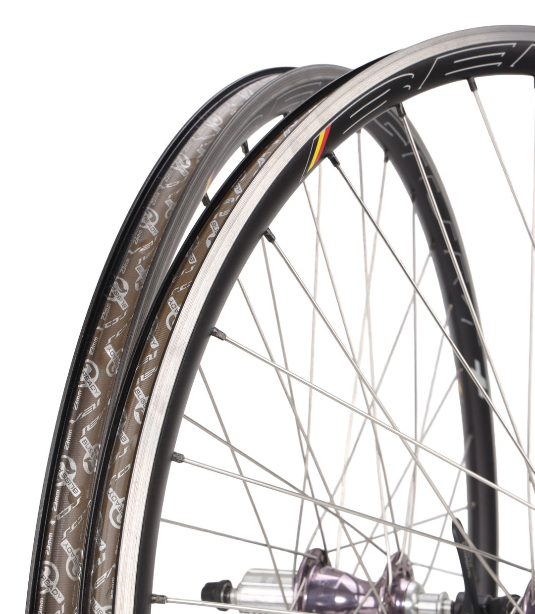 HED Belgium+ Alloy Chris King Tubeless Road Wheelset QR Rim Shimano 11 Spd 700c