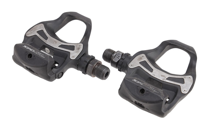 Shimano PD-R550 SPD-SL Carbon Clipless Road Tri Bike Pedals 9/16" w/ Cleats