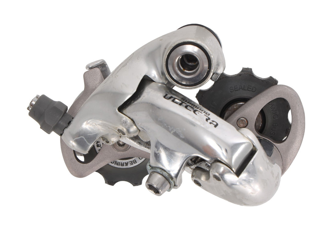 Shimano Ultegra RD-6500 SS 9 Spd Road Bike Rear Derailleur Short Cage Silver 28T