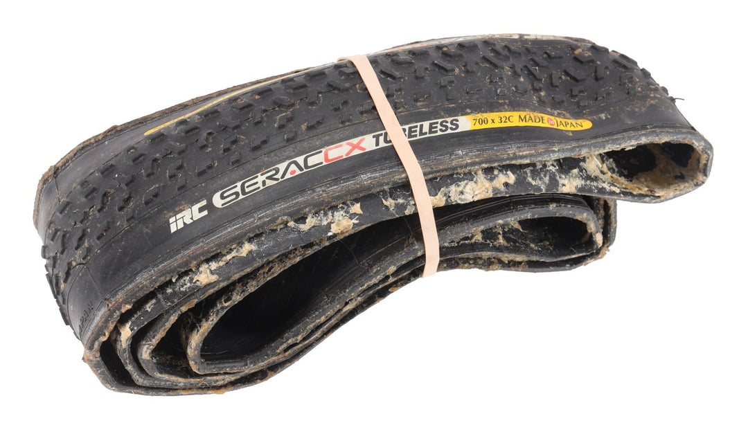 IRC Serac CX Cyclocross Bike Tubeless Tire 700 x 32c BLACK 182TPI Gravel