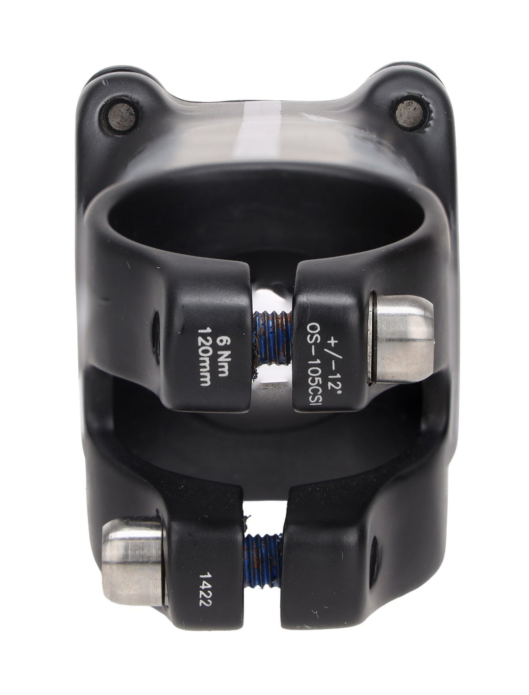 FSA KFX Carbon Mountain Bike Stem 31.8 x 120mm 12º 1 1/8" Black Road Gravel MTB