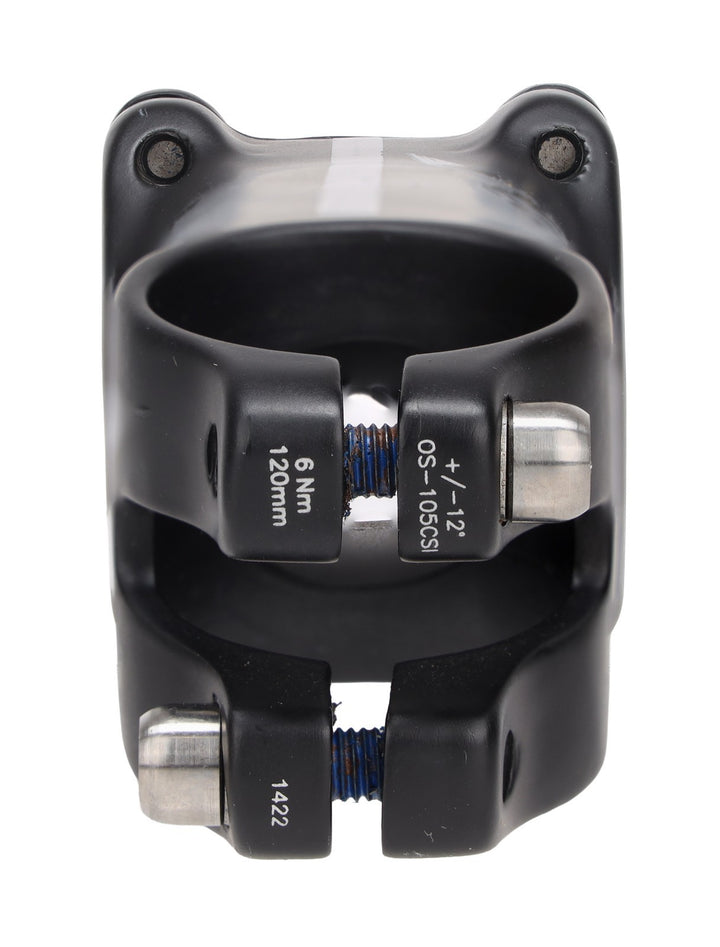 FSA KFX Carbon Mountain Bike Stem 31.8 x 120mm 12º 1 1/8" Black Road Gravel MTB