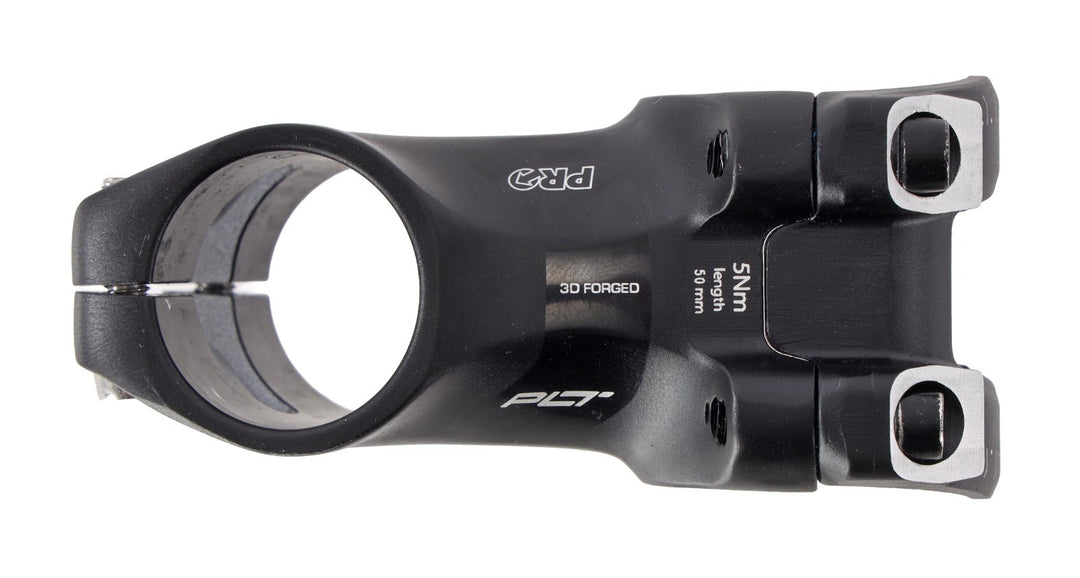 PRO PLT Alloy Road Bike Stem 31.8 x 50mm +/-10º Black 3D Forged Gravel Mountain