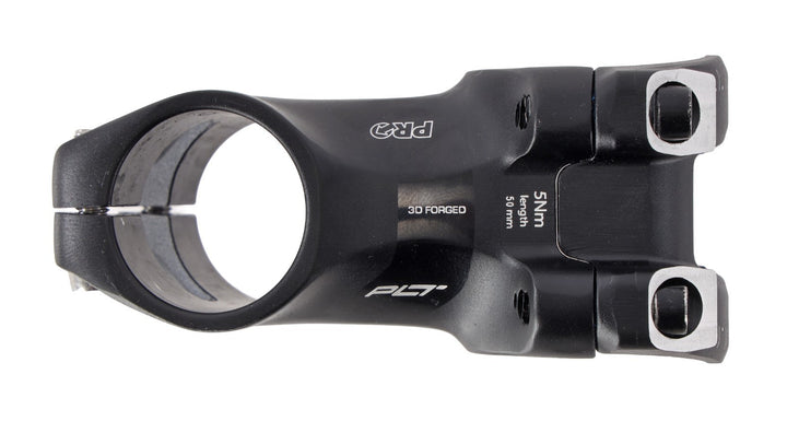 PRO PLT Alloy Road Bike Stem 31.8 x 50mm +/-10º Black 3D Forged Gravel Mountain