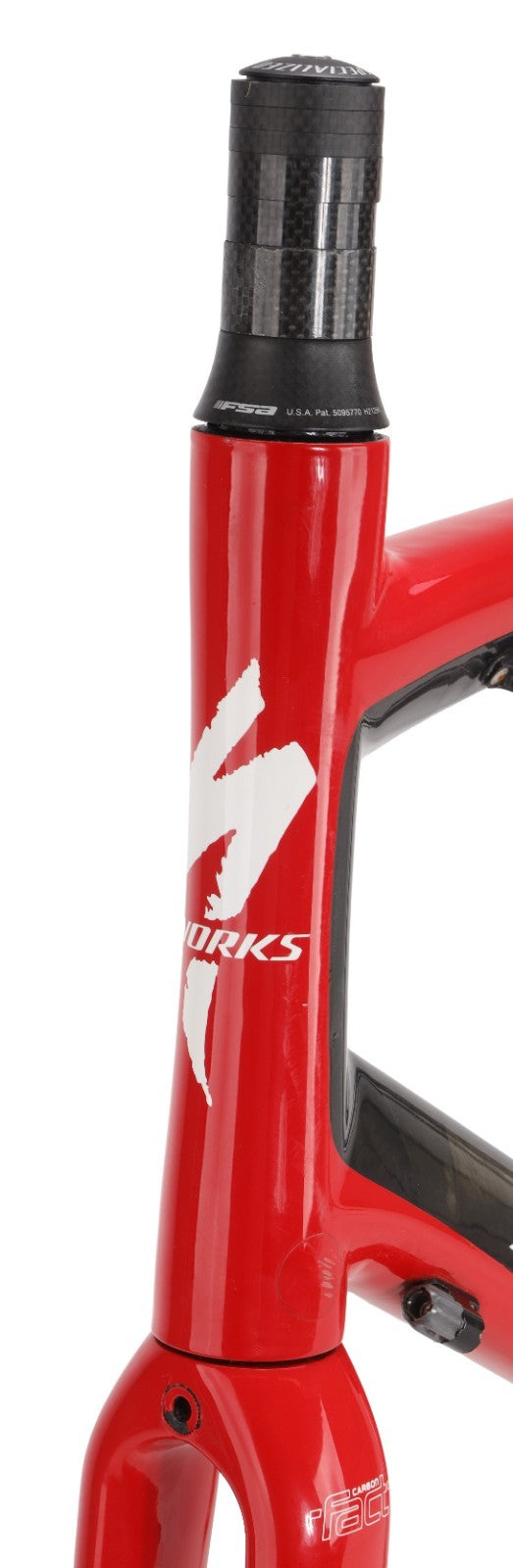 Specialized S-Works Roubaix Carbon Road Bike Frameset 58cm RED 700c QR Rim 2006
