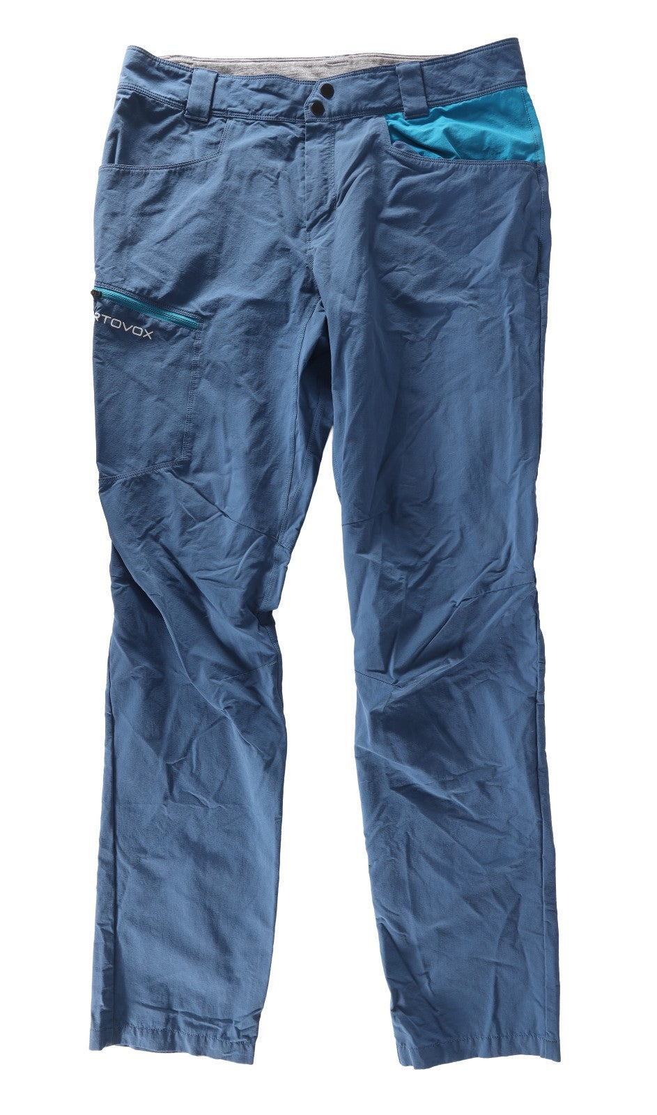 Ortovox Pelmo Pant Men MEDIUM Blue Climbing Mountaineering Hiking