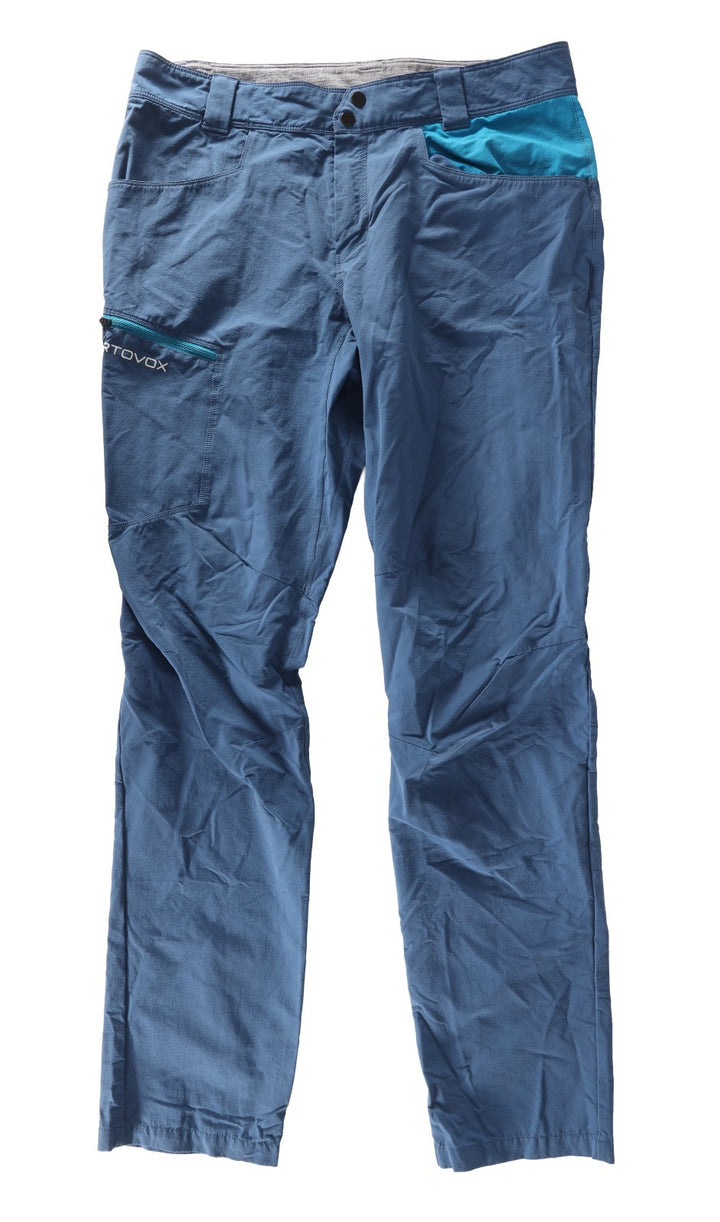Ortovox Pelmo Pant Men MEDIUM Blue Climbing Mountaineering Hiking