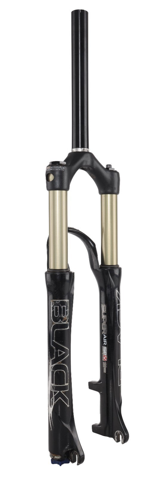 Manitou Black SuperAir SPV Mountain Bike Fork 26" Disc 100mm Rebound 9x 100mm QR