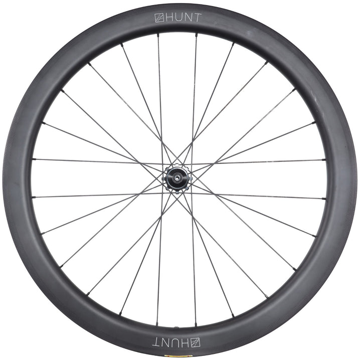 HUNT 50 Wide Aero Carbon Tubeless Road Bike REAR Wheel Shimano 11 Sp 700c QR Rim
