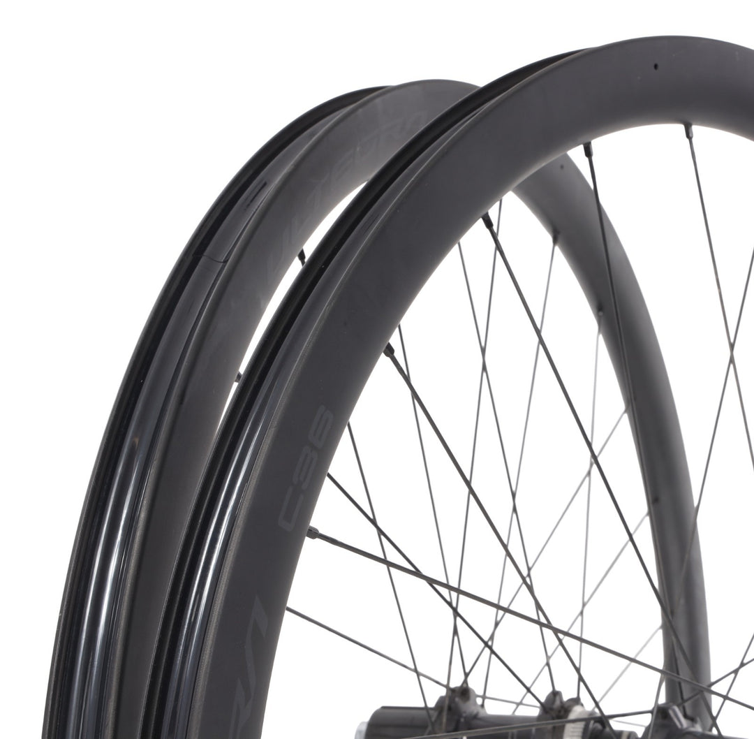 Shimano Ultegra C36 WH-R8170 Tubeless Carbon Road Wheelset CL Disc 11/12 Sp 700c