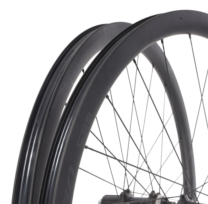 Shimano Ultegra C36 WH-R8170 Tubeless Carbon Road Wheelset CL Disc 11/12 Sp 700c