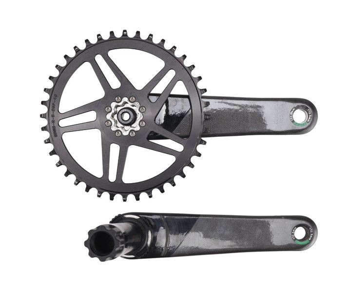 SRAM Force DUB AXS D2 12s Carbon Gravel Bike Crankset 172.5mm w/Wolf Tooth 40T