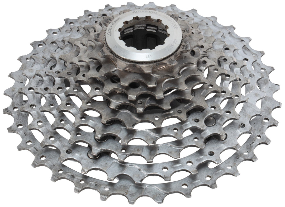 Shimano Deore XT CS-M770 9 Speed Mountain Bike Cassette 11-34T Hyperglide Steel