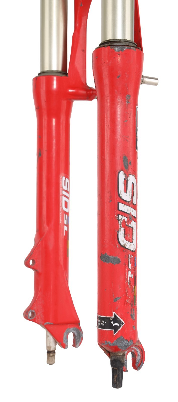 RockShox SID SL 26" Mtn Bike PURE Dual Air Fork 63/80mm 1-1/8" QR V-Brake Disc