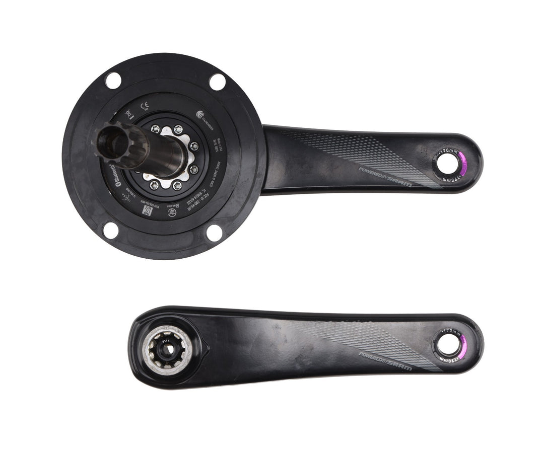 Quarq DFour91 Power Meter Carbon Road Bike Crankset 170mm 110mm BCD GXP SRAM
