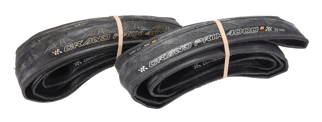 Continental Grand Prix 4000 S Clincher Road Bike Tires 1 PAIR 700 x 23/25c Race
