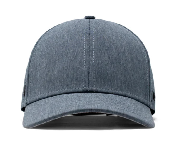 Melin A-Game HYDRO Performance Snapback Hat GREY Size 60cm Breathable Mesh Cap