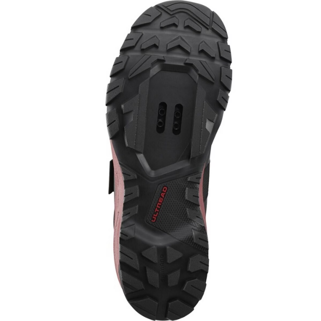 Shimano EX5W Mountain Bike Shoes EU 40 US Women 8 2-Bolt Lace Up BLACK E-Bike
