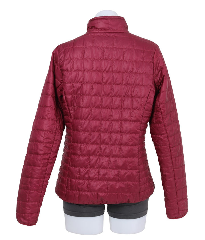 Patagonia Nano Puff  Pullover Insulated Jacket Women MEDIUM Maroon Winter Fall
