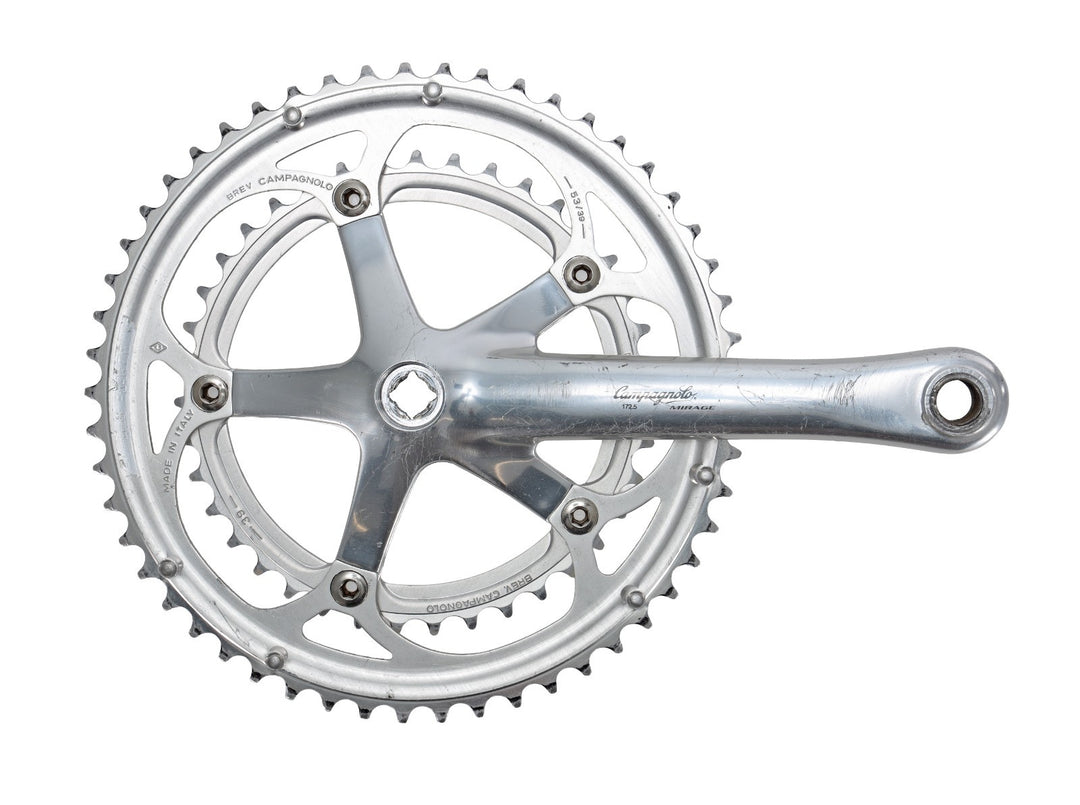 Campagnolo Mirage Road Bike 2 x 9s RIGHT Crank Arm 172.5mm 53/39T Vintage