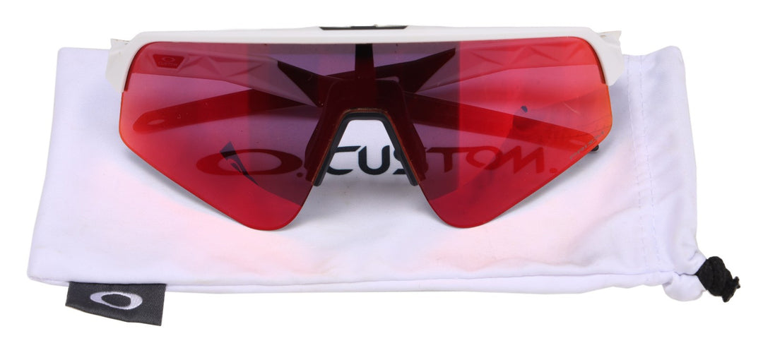 Oakley Sutro Lite Sweep Cycling Sunglasses Matte White Prizm Road Custom Road