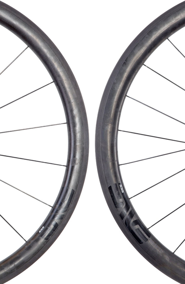 ENVE SES 3.4 Carbon Tubeless Road Bike Wheelset 11 Spd Shimano 700c QR Rim 240s